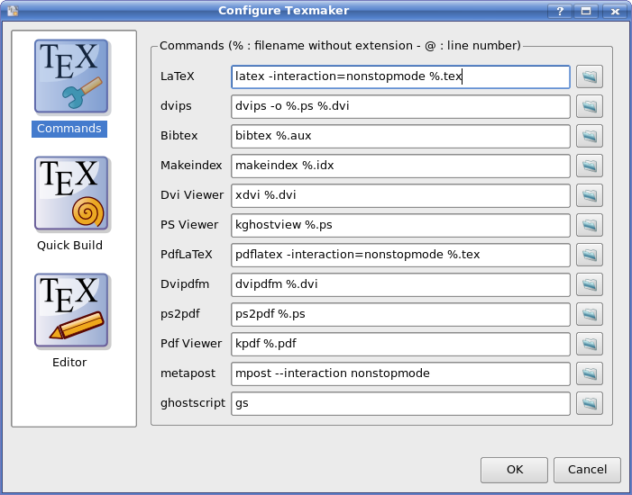 configure texmaker to work with miktex windows