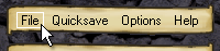The File menu
