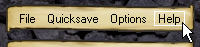 The Help menu