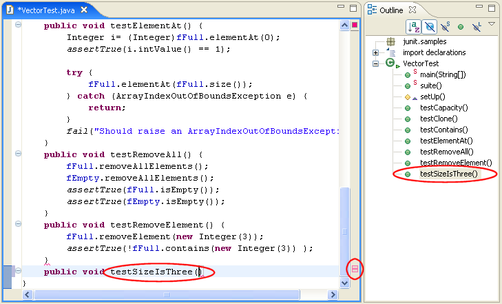 New method in outline view