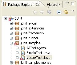 Error propagation in package explorer