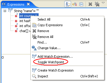 Toggle Watchpoint