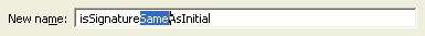 Smart caret positioning in dialog