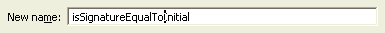 Smart caret positioning in dialog