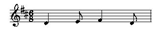 Picture of Mup output