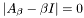 $\vert A_\beta - \beta I \vert = 0$