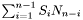 $\sum_{i=1}^{n-1} S_iN_{n-i}$
