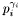 $p_i^{\gamma_i}$