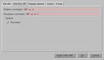 options dialog directory diff options