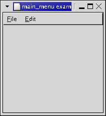 Main Menu