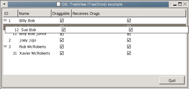 TreeView - Drag And Drop