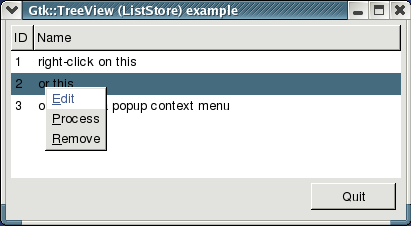 TreeView - Popup Context Menu
